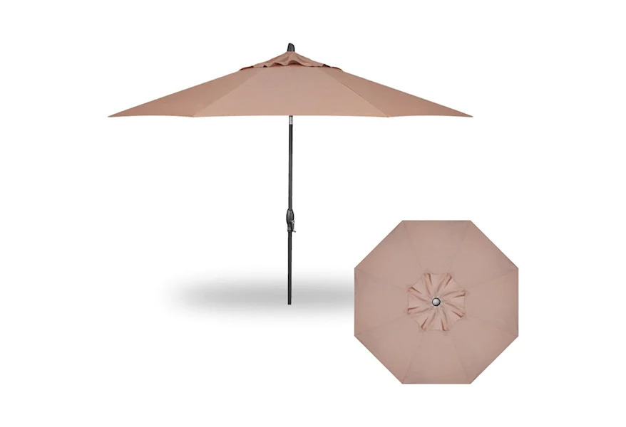 Market Umbrellas 11' Auto Tilt Market Umbrella by Treasure Garden at Esprit Decor Home Furnishings